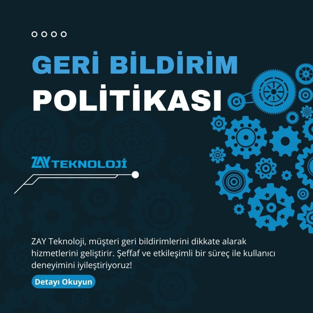 Инфографика, поясняющая политику компании ZAY Technology в отношении обратной связи.