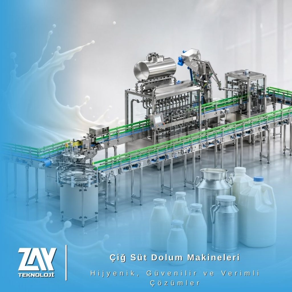 Çiğ süt dolum makineleri ile hijyenik ve hassas şişe dolum çözümü