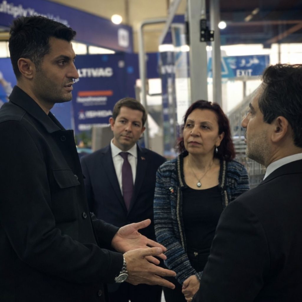 DJAZAGRO 2026 sonrası ZAY Teknoloji standında Büyükelçi ile görüşme