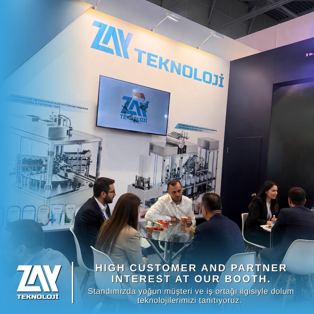 ZAY Teknoloji RosUpack 2026 standında yoğun müşteri ve iş ortağı ilgisi görüyor